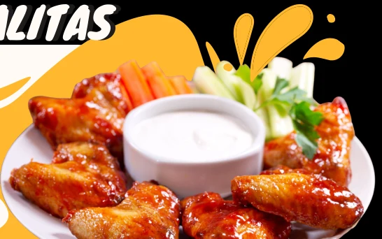 Alitas BBQ del menú